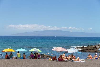 Пляж Ла Хакита - Алкала на Тенерифе