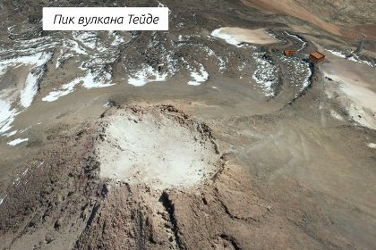 Пик вулкана Тейде на Тенерифе