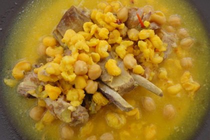 Caldo de millo - Кукурузный суп