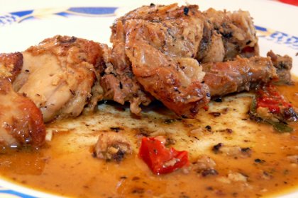 Pollo en adobo - Цыпленок в приправе