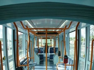 Трамвай на Тенерифе: Внутри вагона